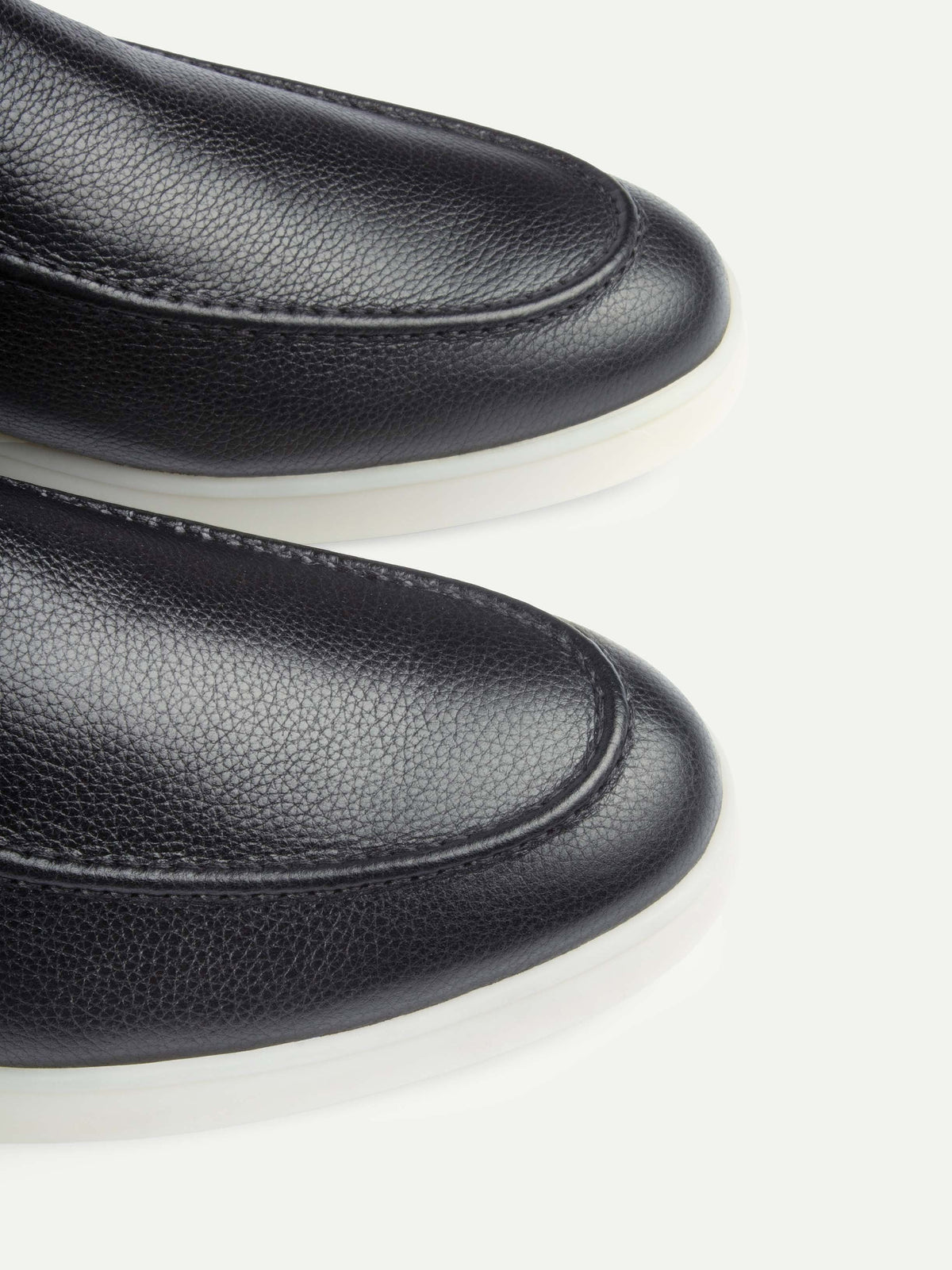 Men's Leather Chelsea Boots with White Sole, view 12