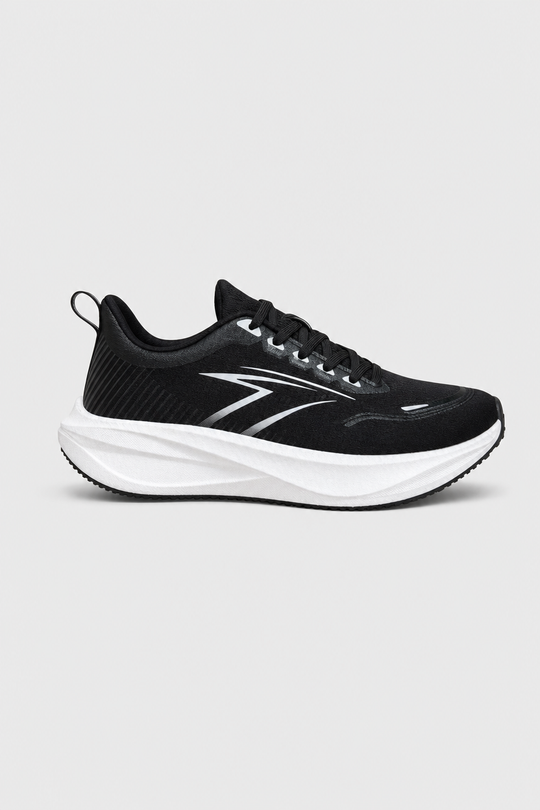 Men's Running Shoes with Thick Cushioned Sole