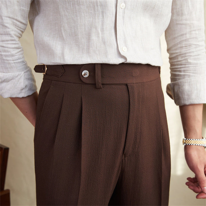 Pascal Pleated Trousers – Timeless Tailored Style