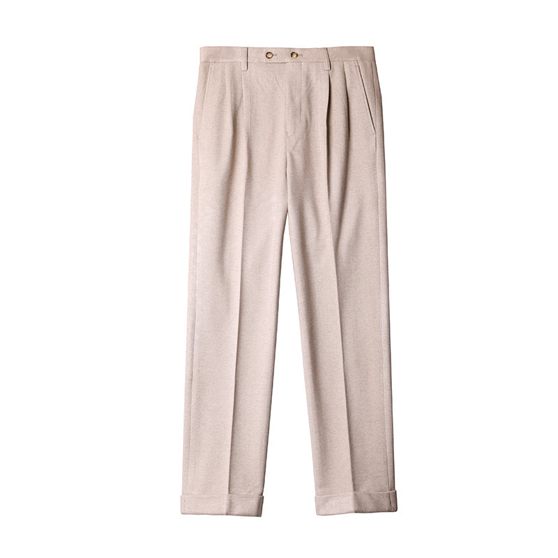 Michel Pleated Trousers – Elegant Tailored Fit