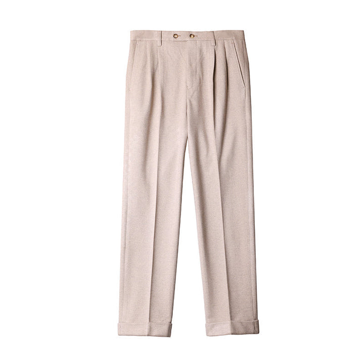 Michel Pleated Trousers – Elegant Tailored Fit