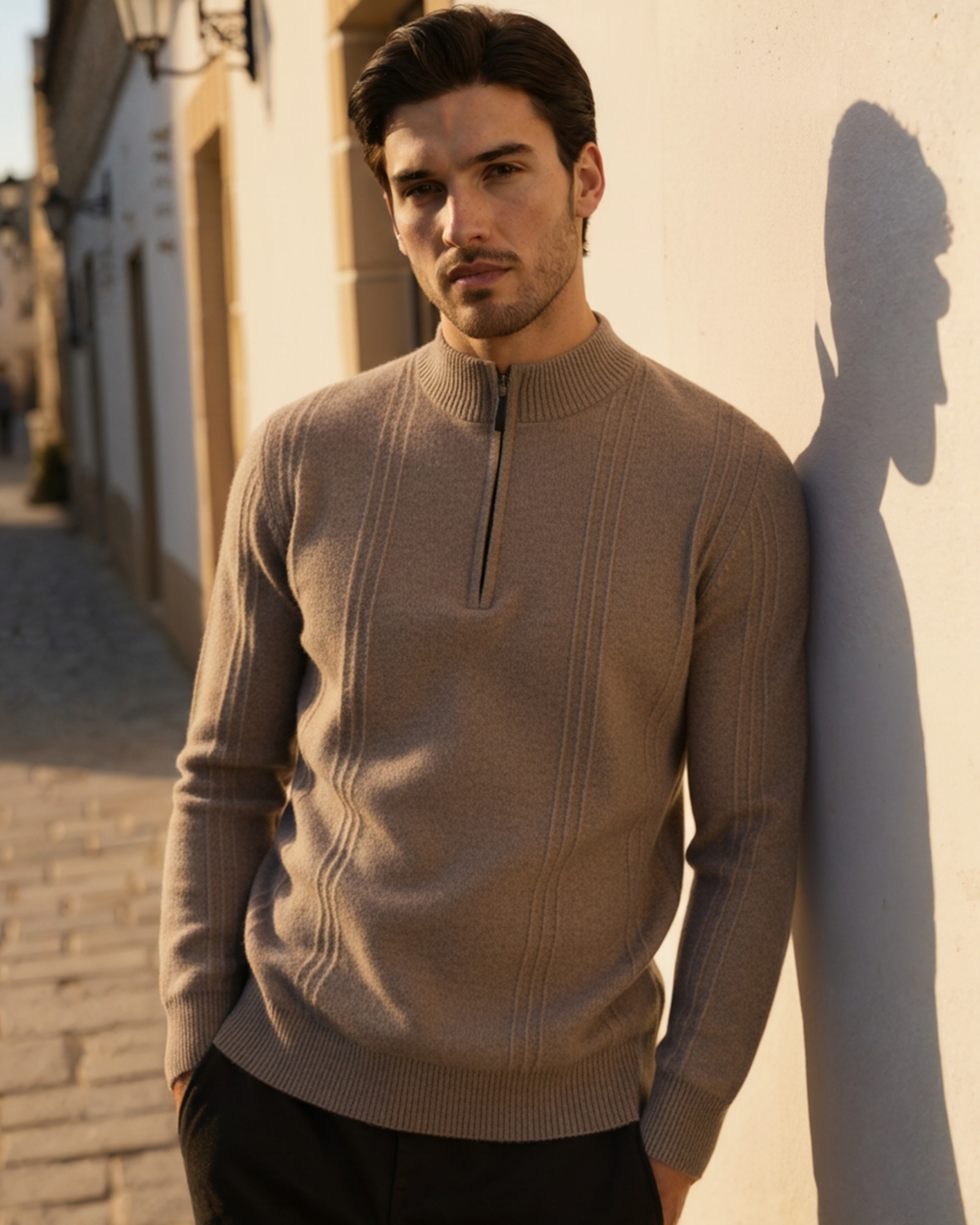 Harris Stylish Quarter-Zip Pullover