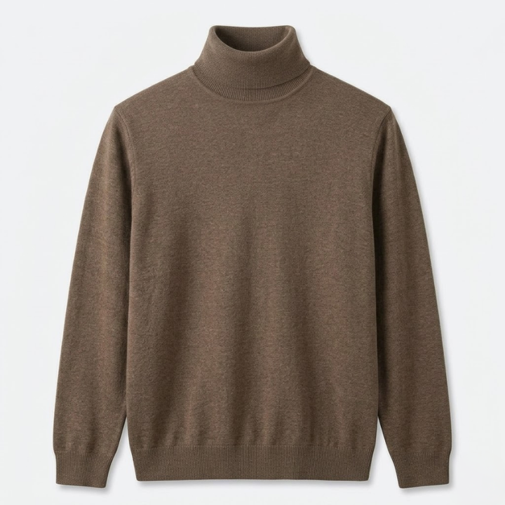 Jude Premium Wool Turtleneck Sweater