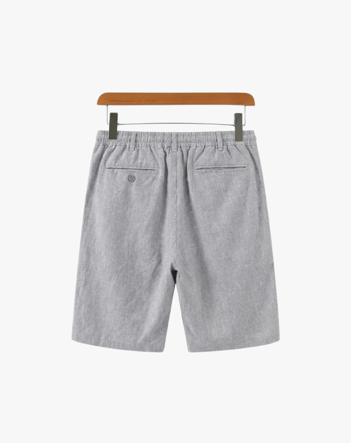 Lightweight Linen Drawstring Shorts