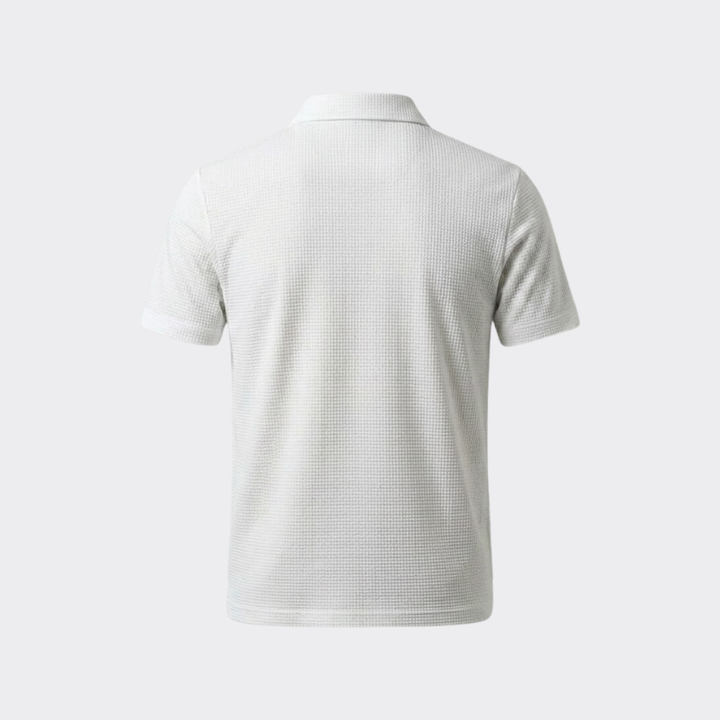 Marc Textured Knit Polo Shirt