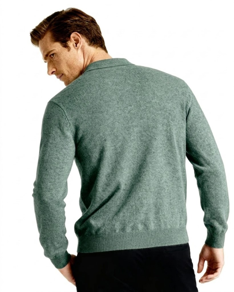 Rowan Premium Merino Henley Sweater