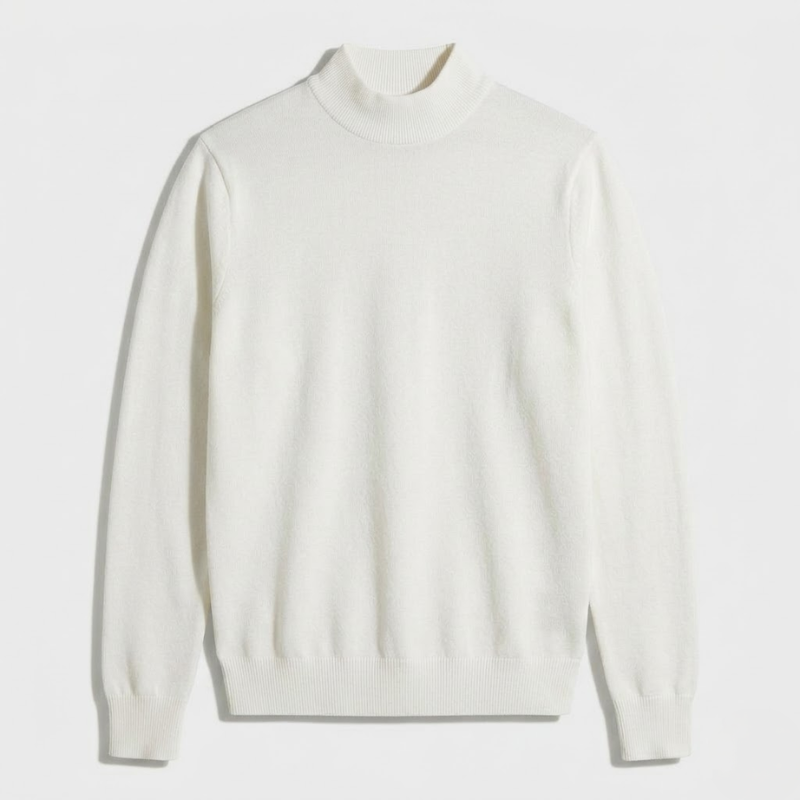 Axel Premium Knit Mock Neck Sweater