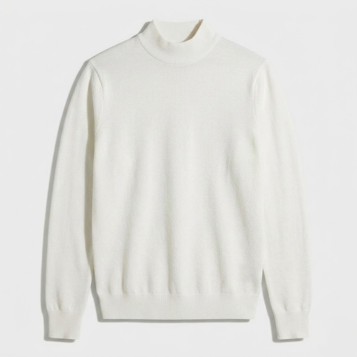 Axel Premium Knit Mock Neck Sweater
