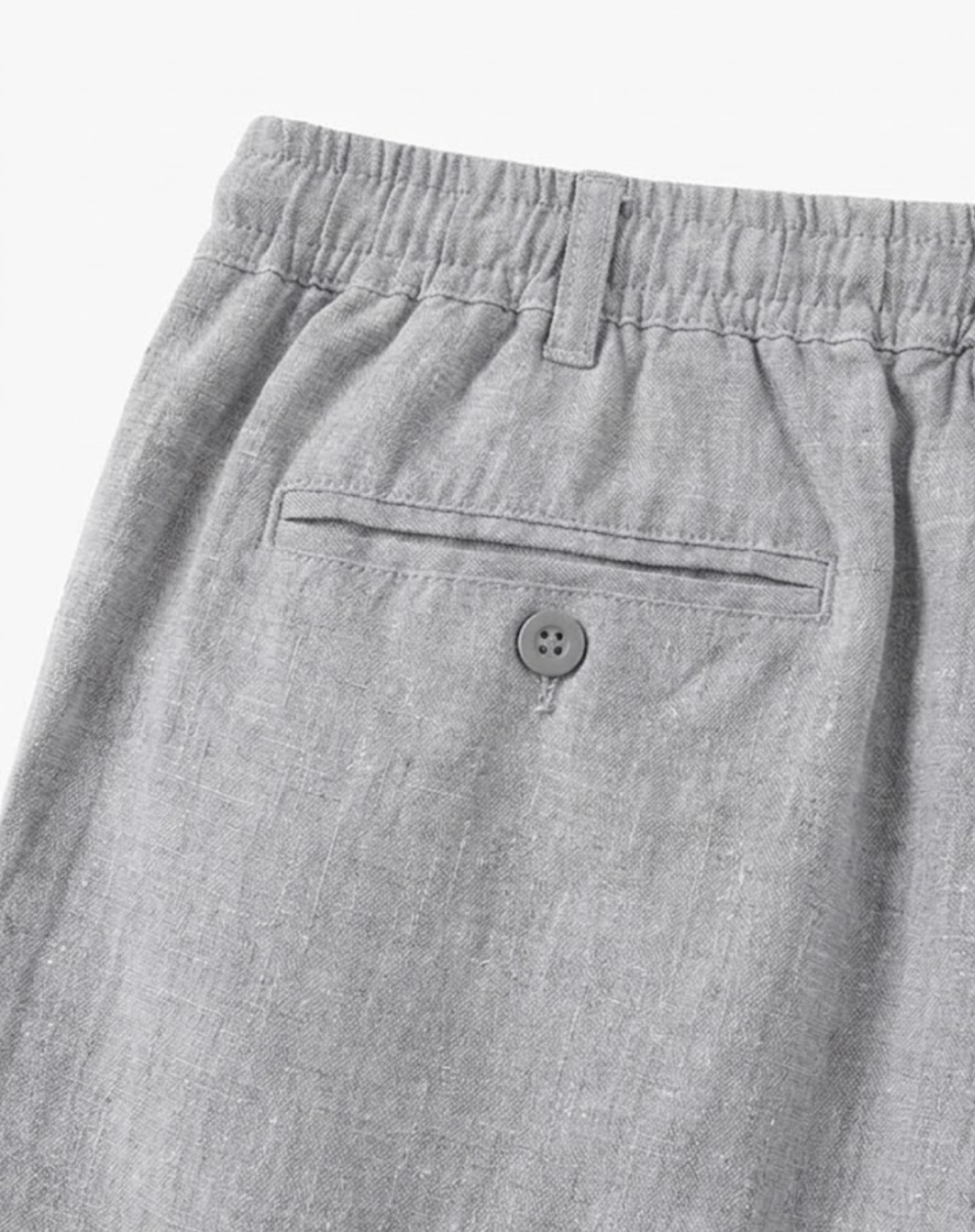 Lightweight Linen Drawstring Shorts