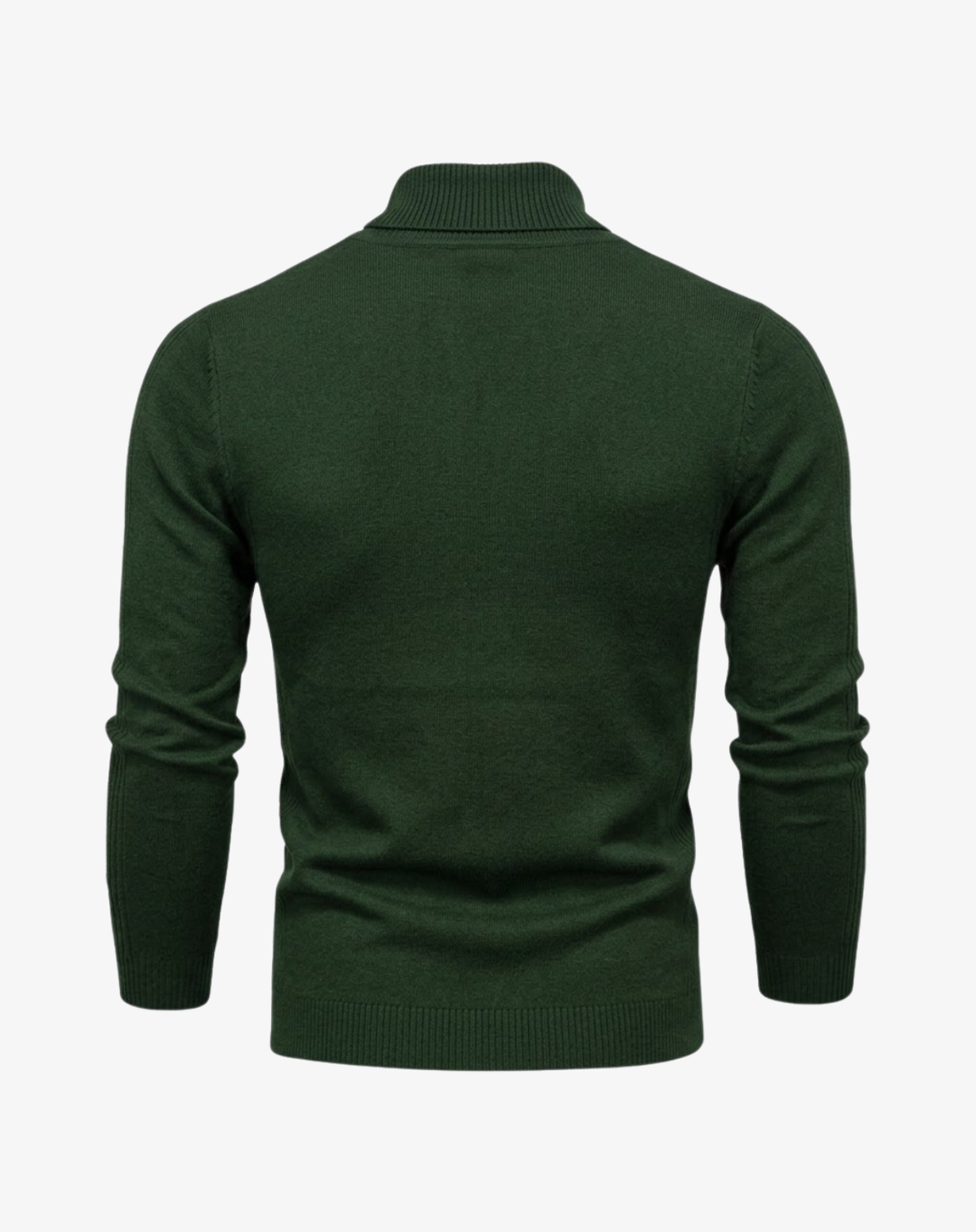 Slim Fit Turtleneck Knit Sweater