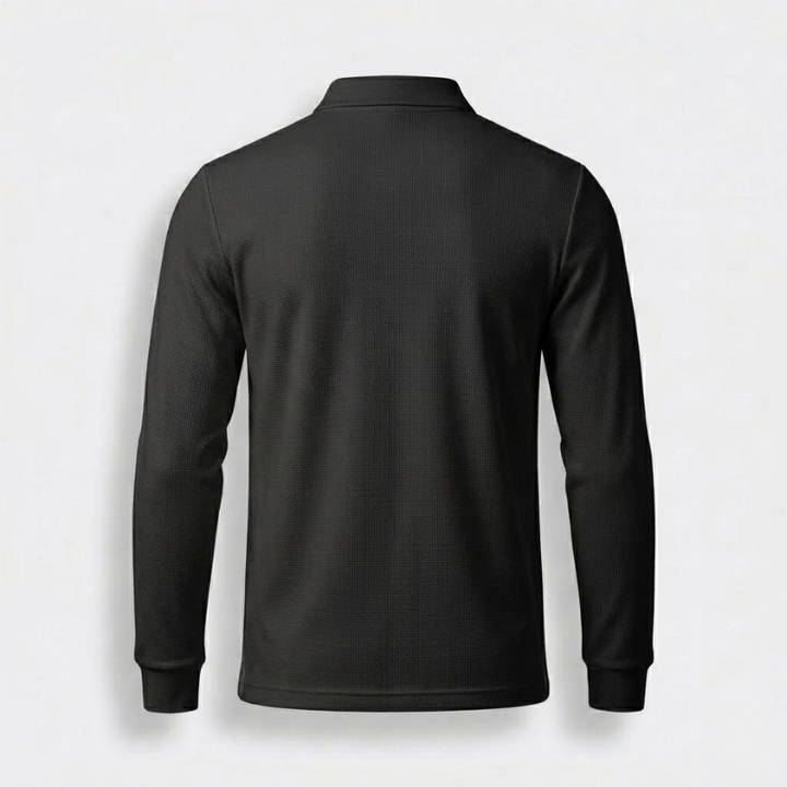 Avery Long-Sleeve Polo Shirt