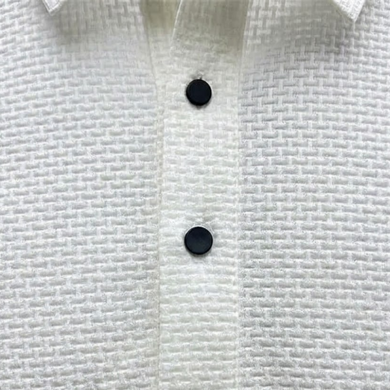 Marc Textured Knit Polo Shirt
