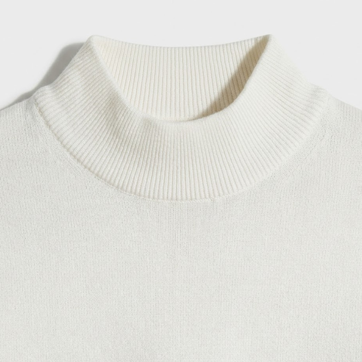 Axel Premium Knit Mock Neck Sweater