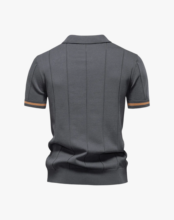 Quarter-Zip Polo Shirt