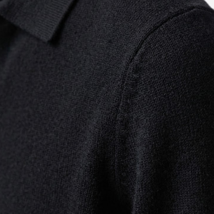 Henry Long-Sleeve Polo Shirt
