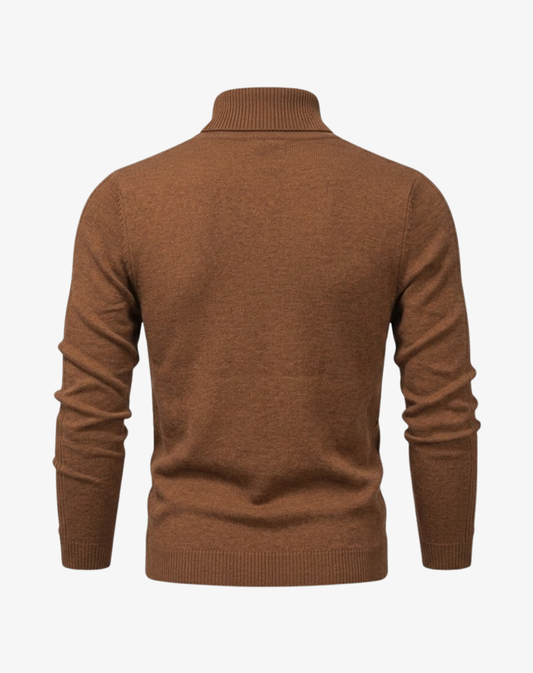 Slim Fit Turtleneck Knit Sweater
