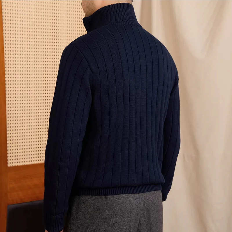 Simone Ribbed Zip-Up Cardigan