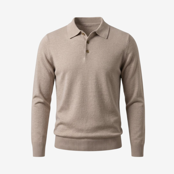 Henry Long-Sleeve Polo Shirt