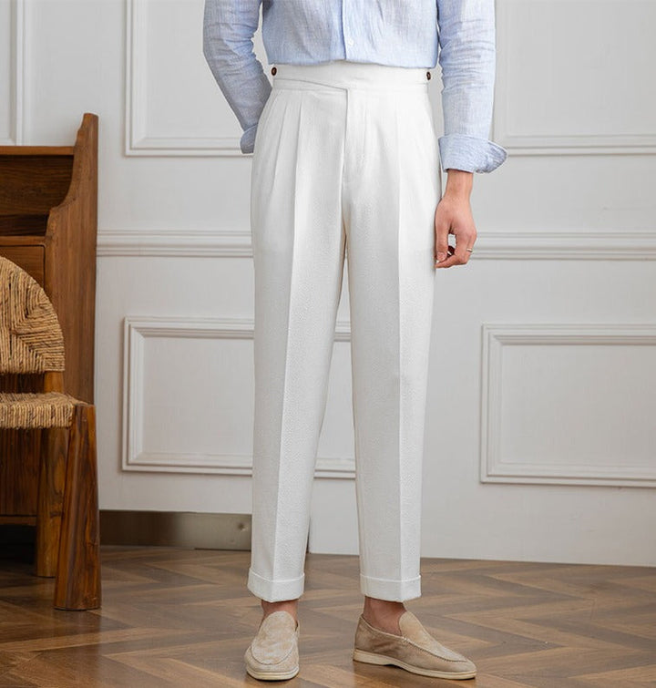 Alesso Stylish Tapered-Fit Trousers
