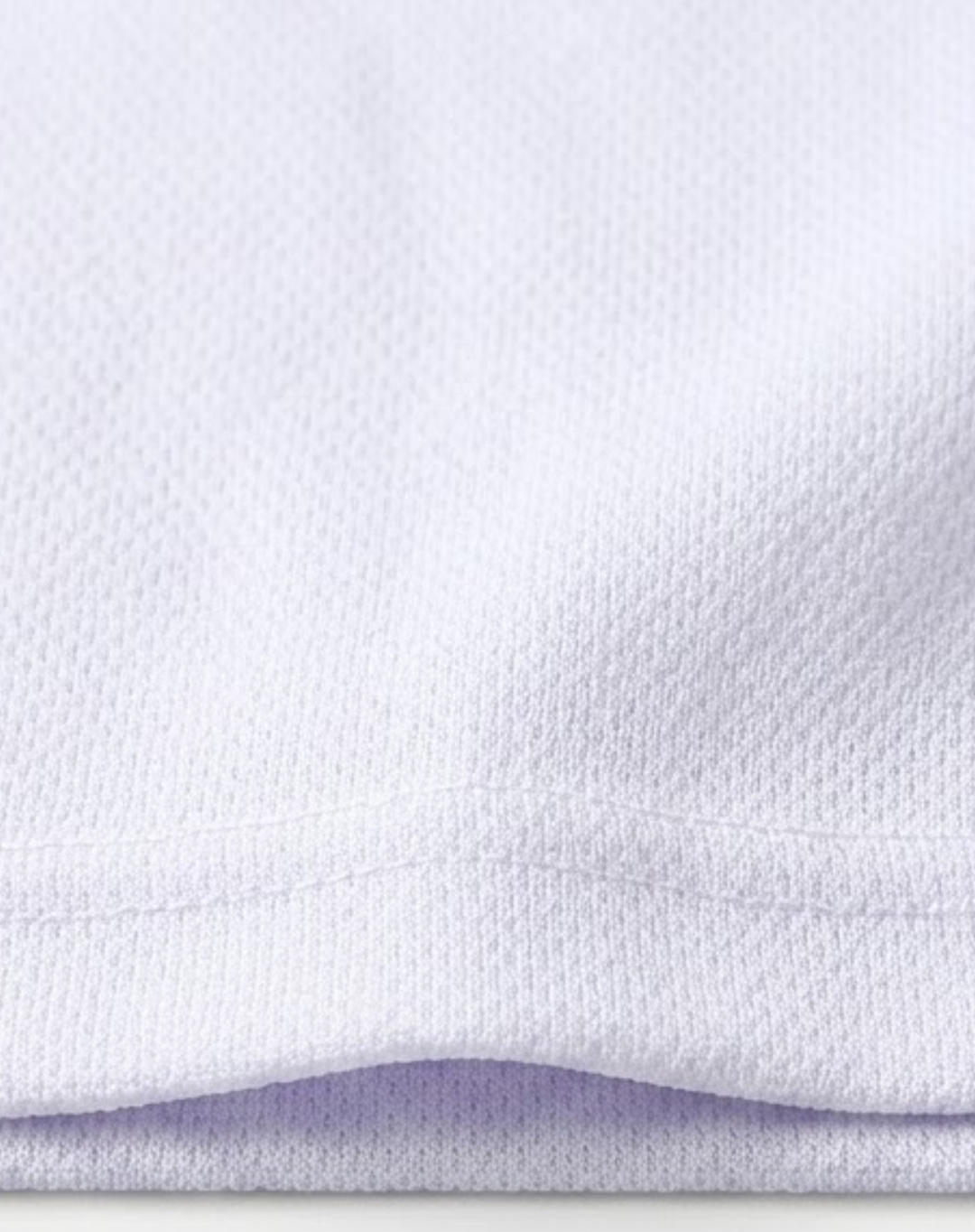 Stretch Knit Polo Shirt with Button Placket