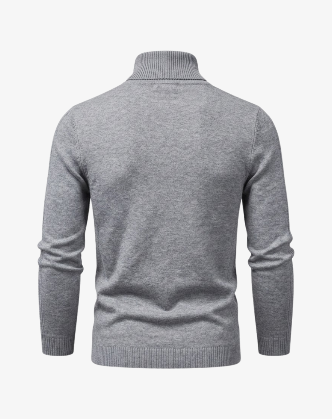 Slim Fit Turtleneck Knit Sweater
