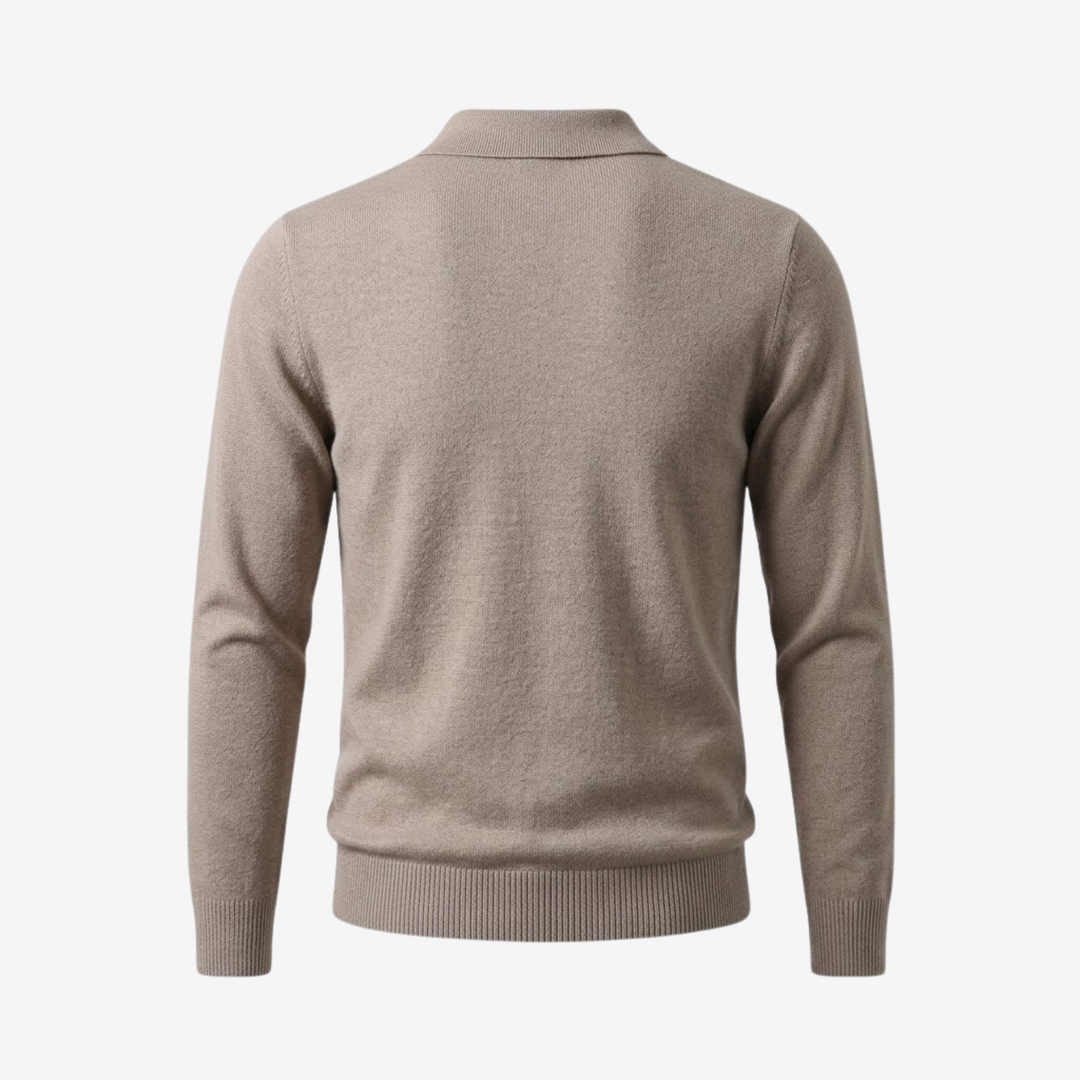 Henry Long-Sleeve Polo Shirt