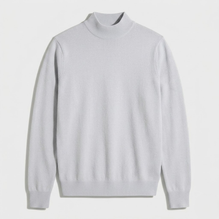 Axel Premium Knit Mock Neck Sweater