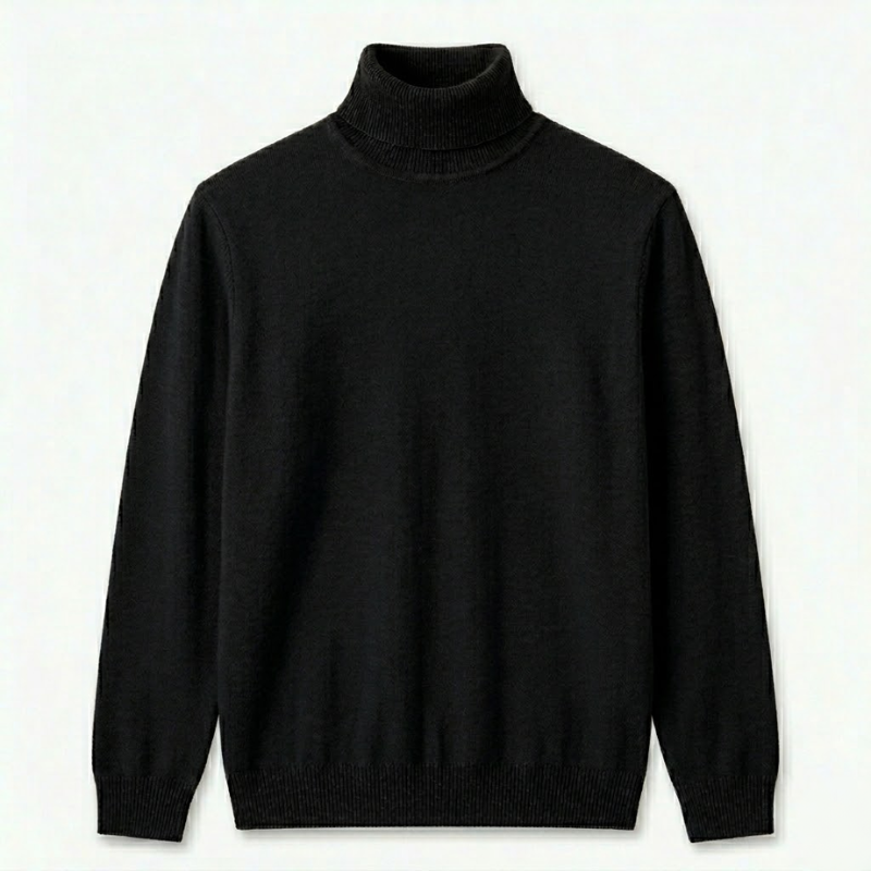 Jude Premium Wool Turtleneck Sweater