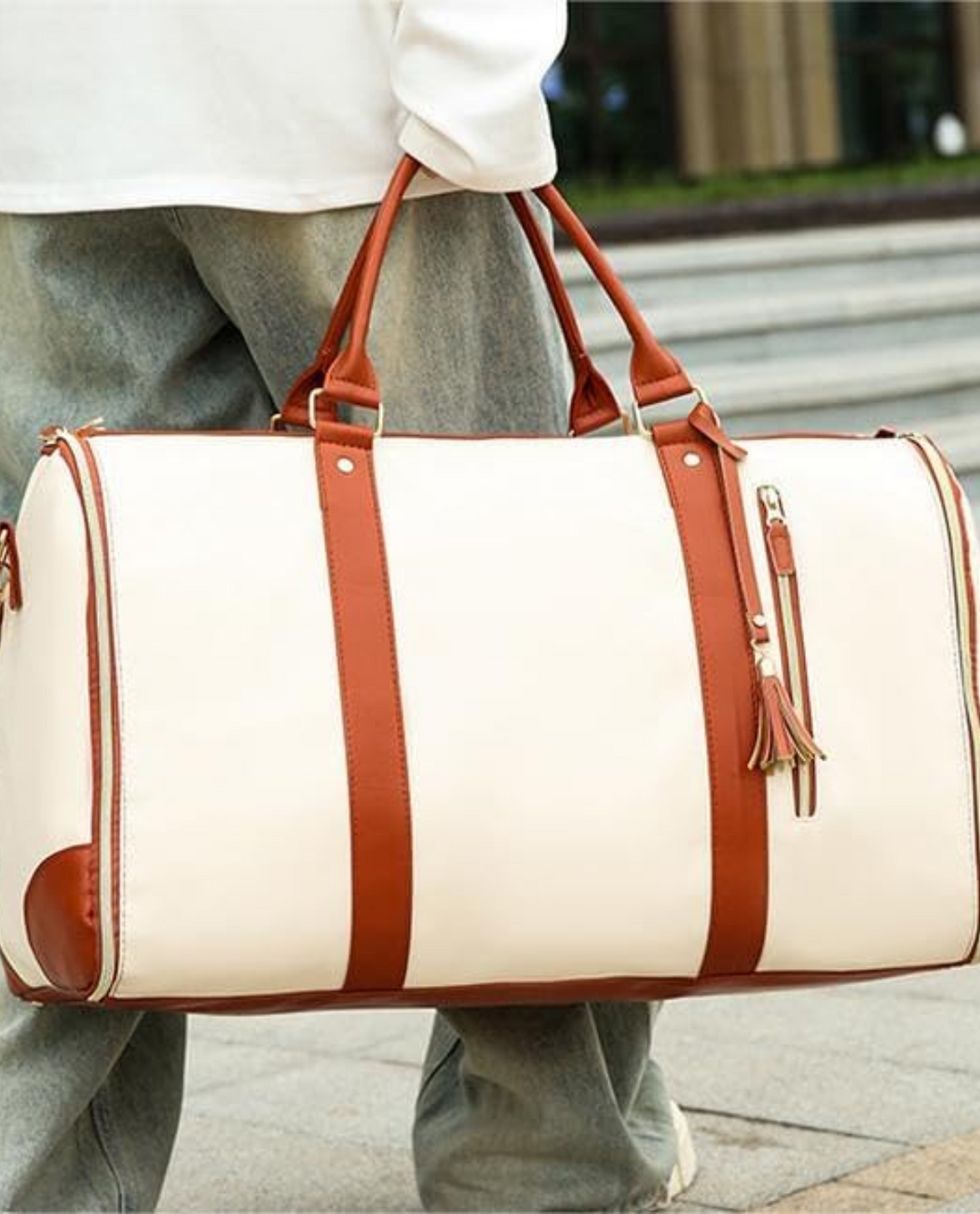 Jules Duffle Bag – Stylish, Spacious & Travel-Ready