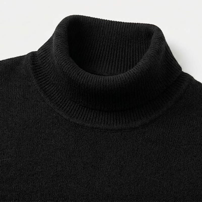 Jude Premium Wool Turtleneck Sweater