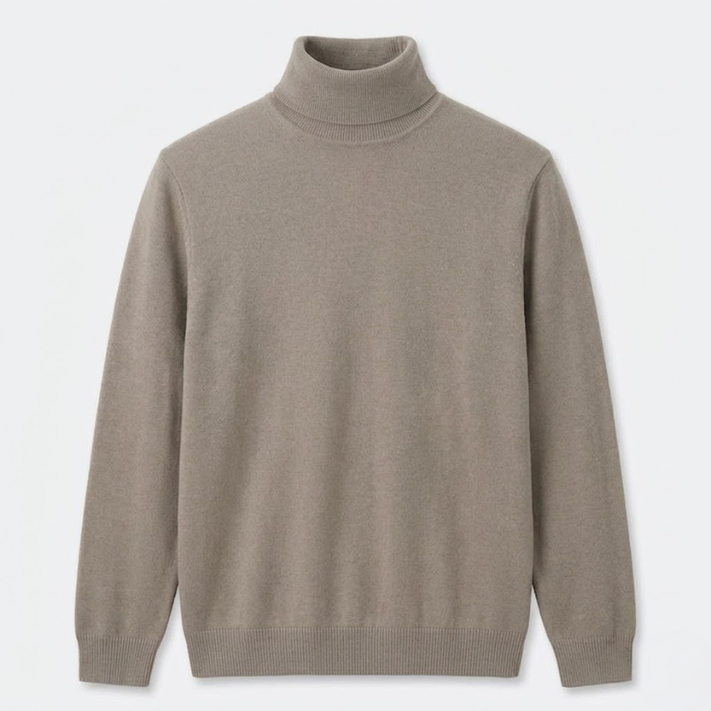 Jude Premium Wool Turtleneck Sweater