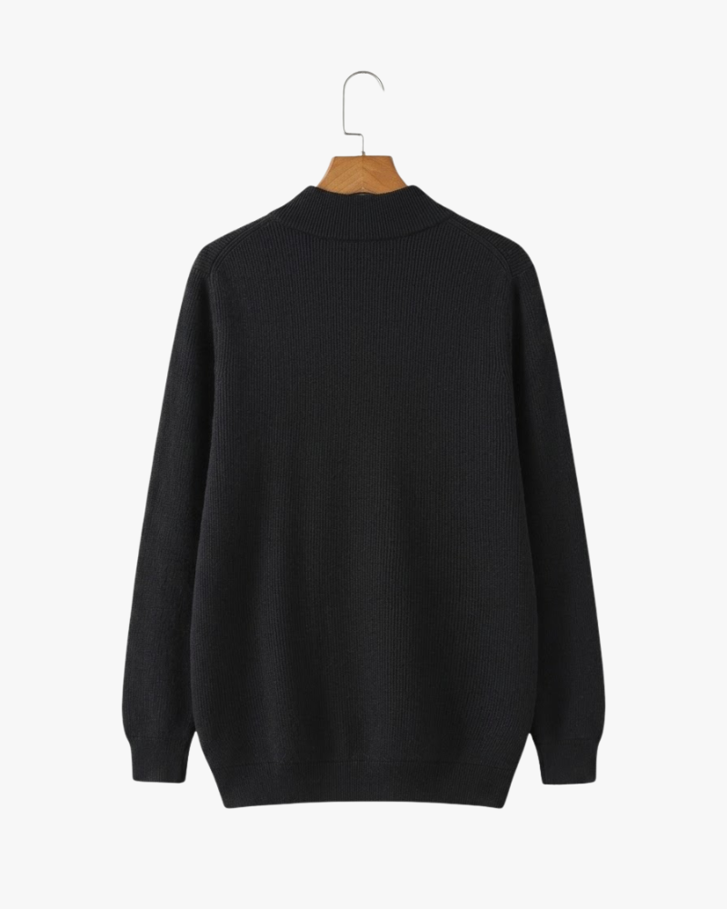 Bennett Premium Merino Wool Full-Zip Sweater