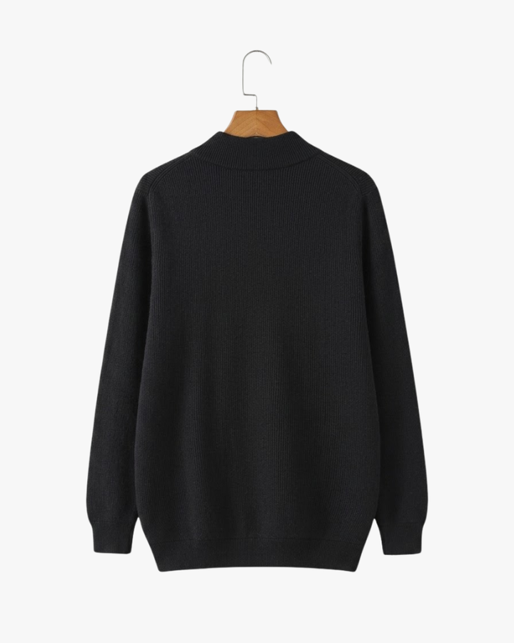 Bennett Premium Merino Wool Full-Zip Sweater