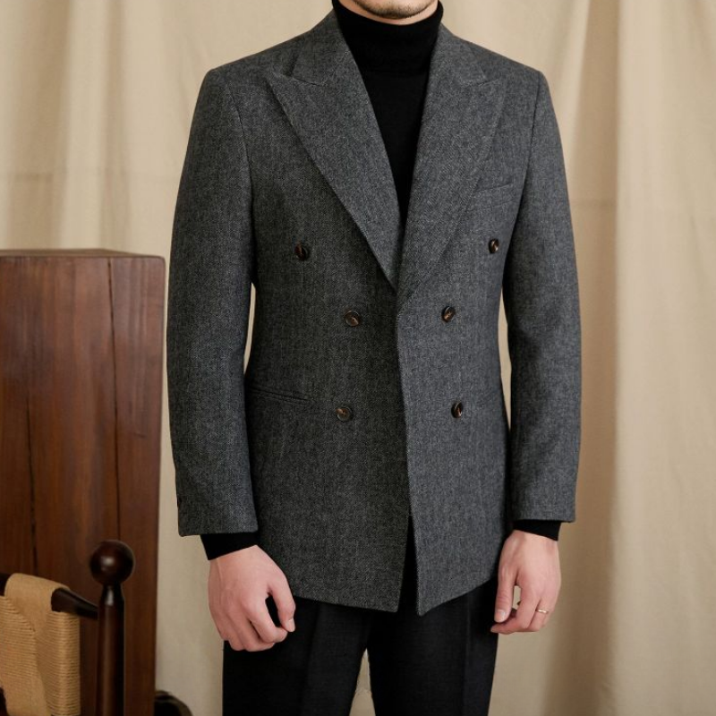 Paolo Elegant Double-Breasted Blazer