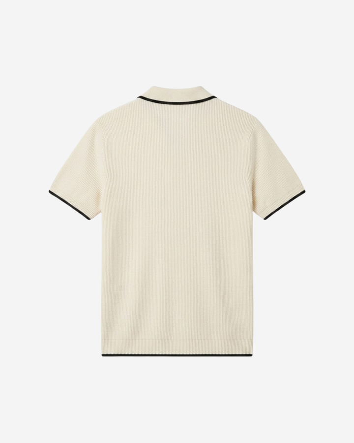 Slim Fit Knit Polo Shirt