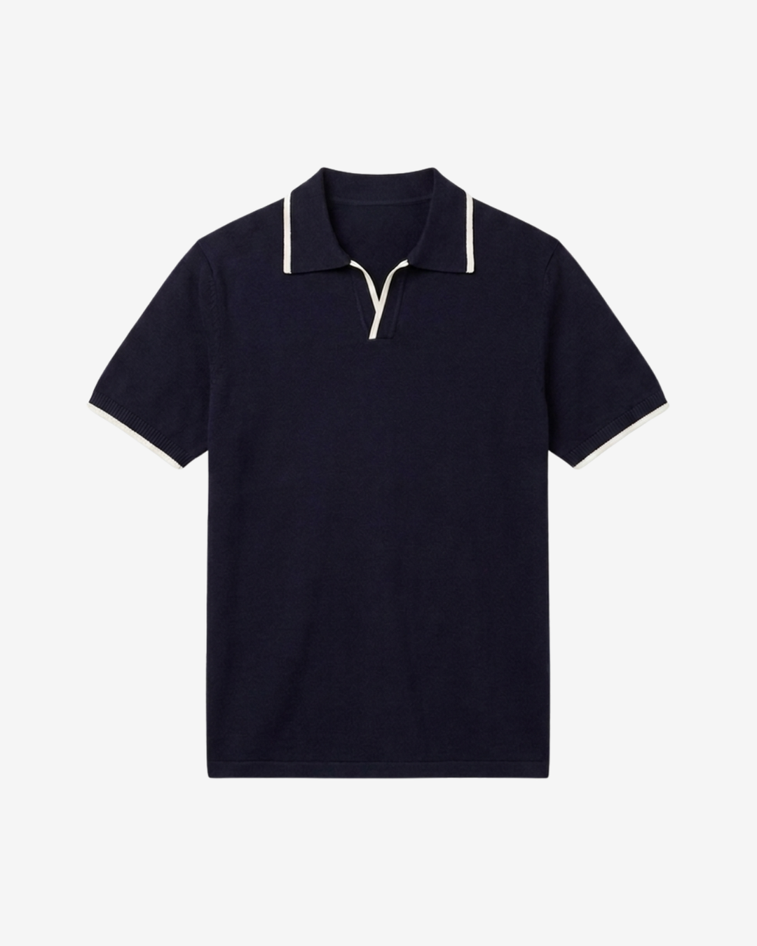 Slim Fit Knit Polo Shirt