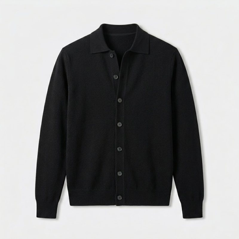 Felipe Classic Collared Cardigan