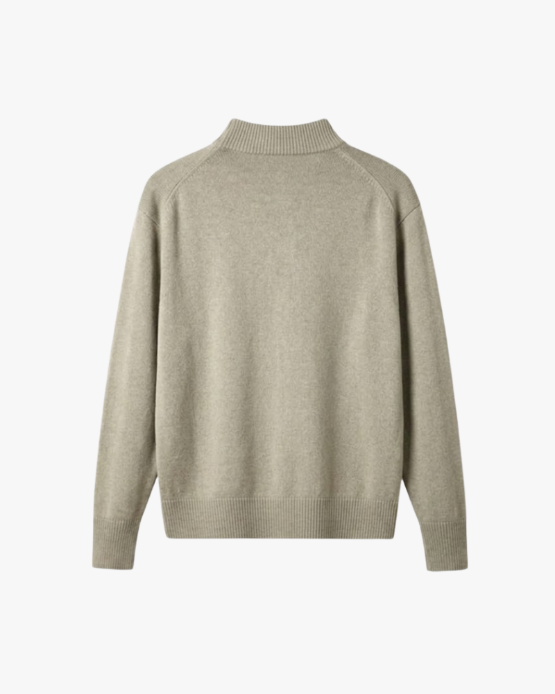 Harvey Premium Merino Mock Neck Sweater