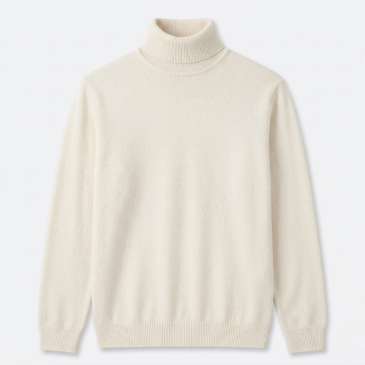 Jude Premium Wool Turtleneck Sweater