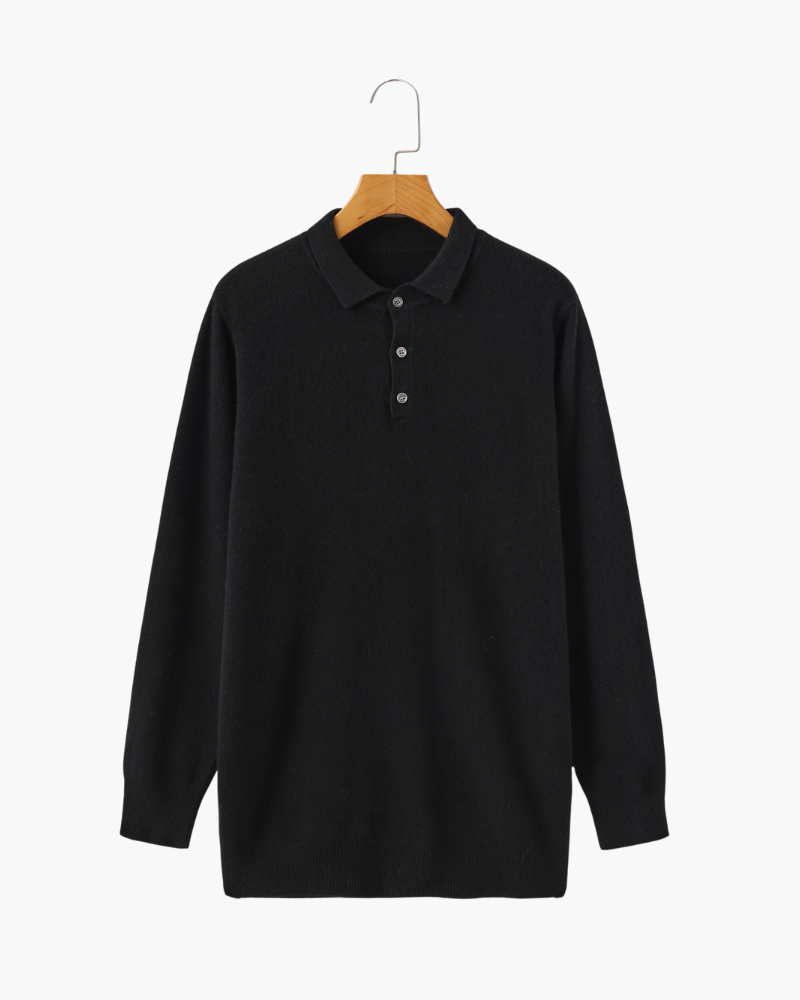 Rowan Premium Merino Henley Sweater