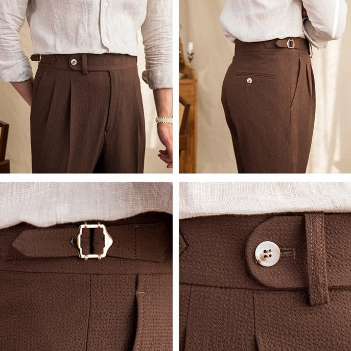 Pascal Pleated Trousers – Timeless Tailored Style