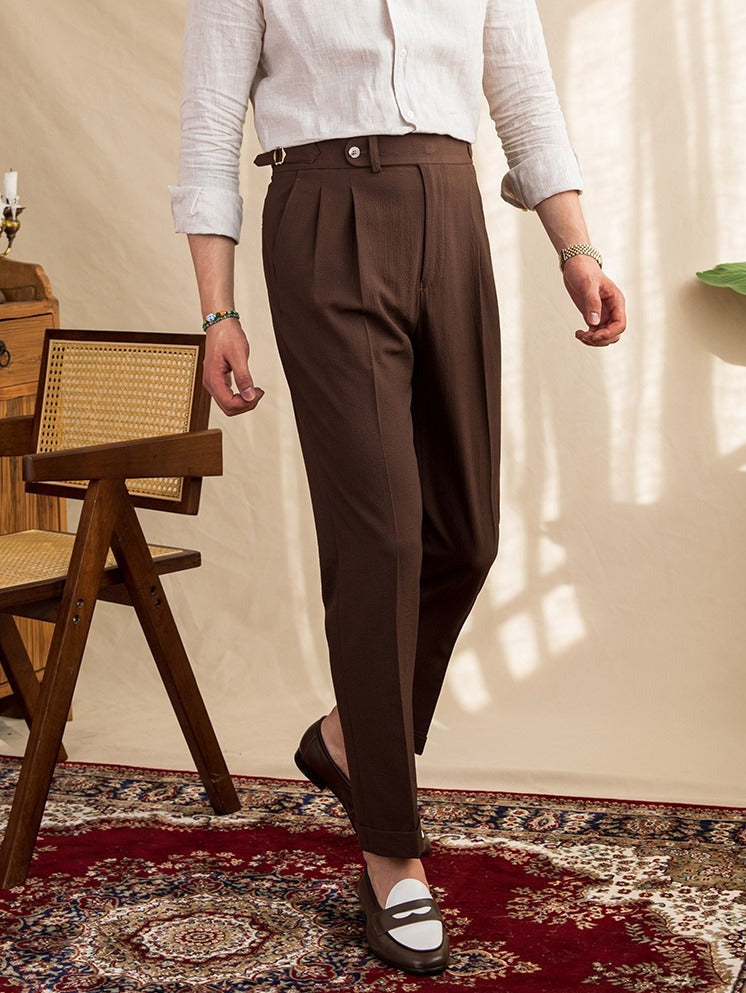 Pascal Pleated Trousers – Timeless Tailored Style