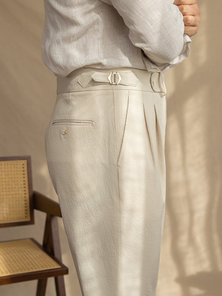 Pascal Pleated Trousers – Timeless Tailored Style