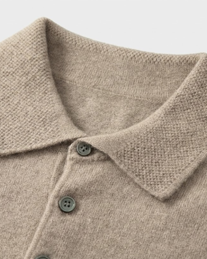 Rowan Premium Merino Henley Sweater