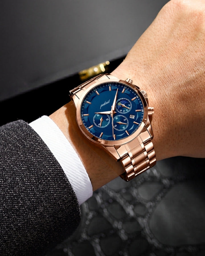 Stainless Steel Chronograph Watch