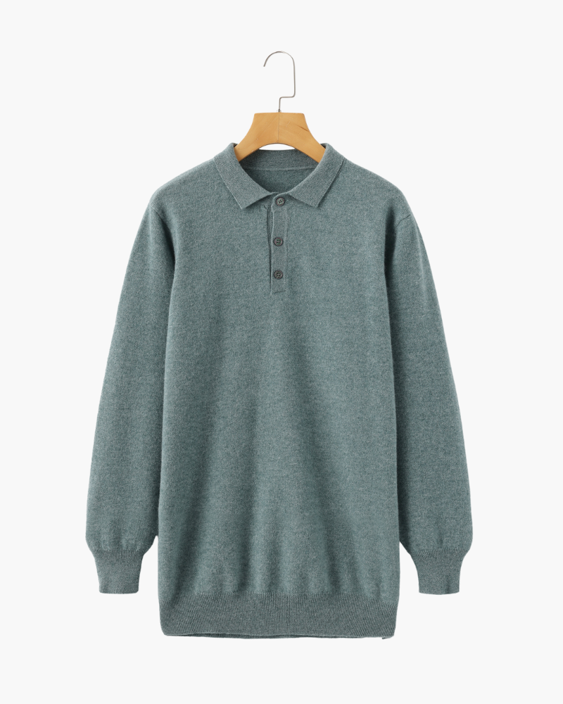 Rowan Premium Merino Henley Sweater