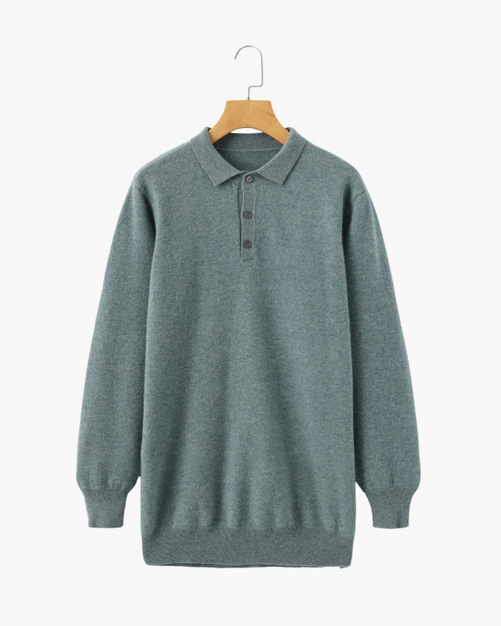 Rowan Premium Merino Henley Sweater