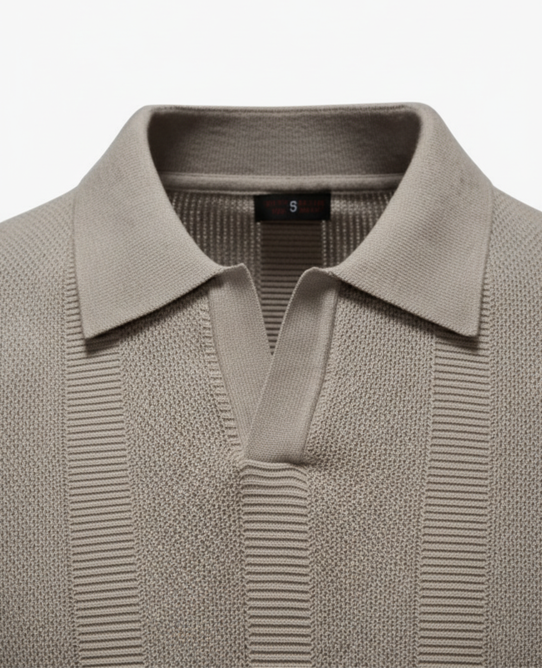 Breathable Stretch Mesh Polo Shirt