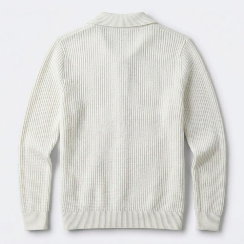 Quarter-Zip Knit Pullover