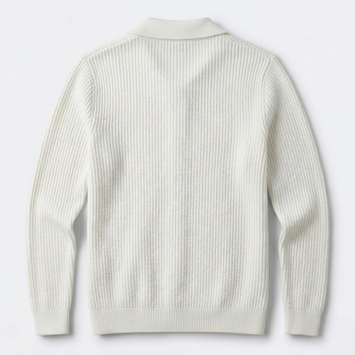 Quarter-Zip Knit Pullover